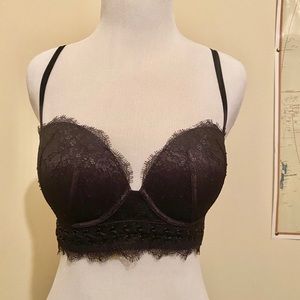 VS Very Sexy Multi-Way Lace Grommet Longline Bra